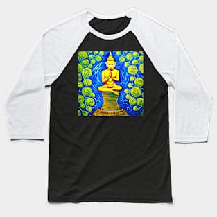 Thailand prayers - Van Gogh Style Baseball T-Shirt
